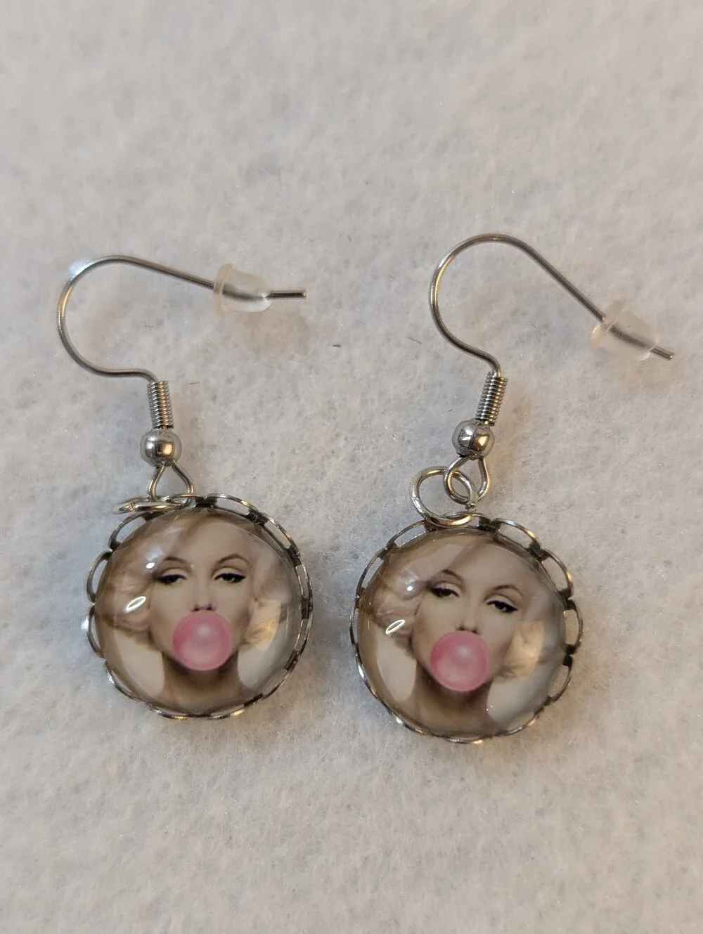 Marilyn Monroe Dangle Earrings